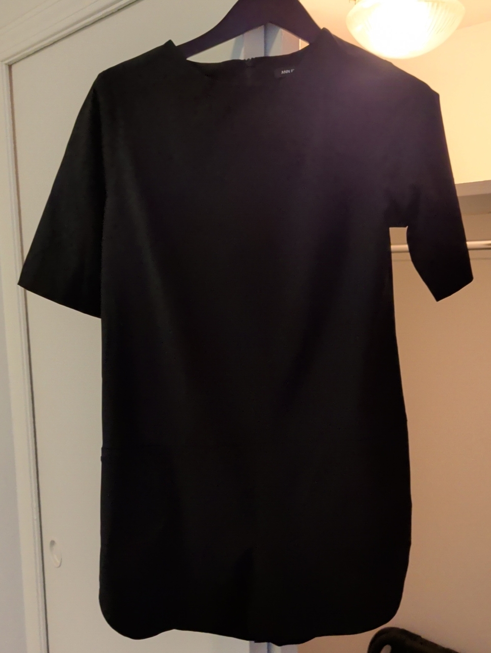 Classic Black Short-Sleeve Romper